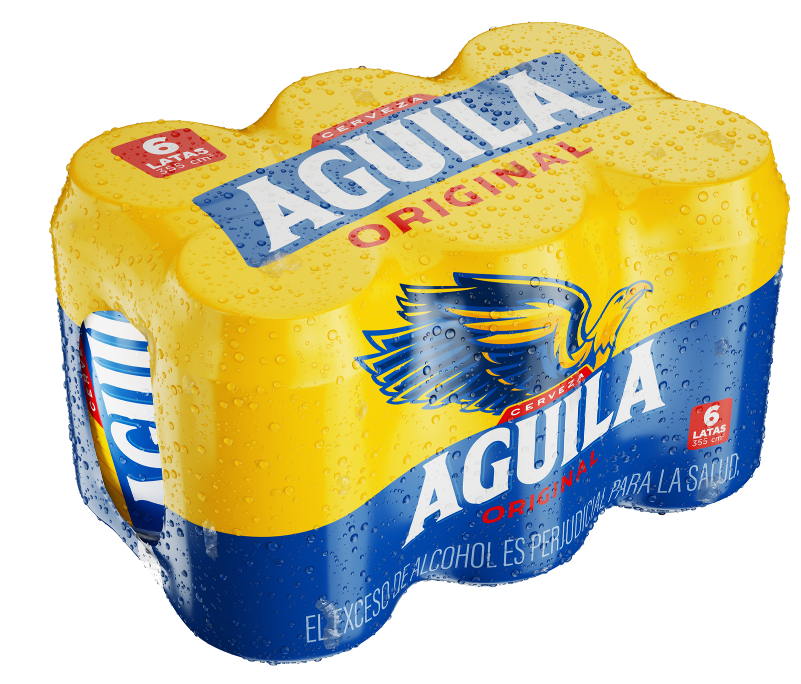 Cerveza Lata Sixpack AGUILA